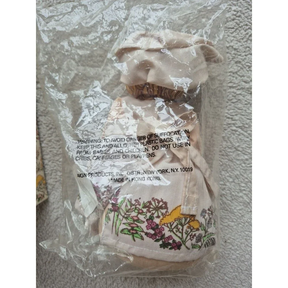 Vintage 1982 Avon Country Kitchen Spice Angel Doll Original Box Bag NOS